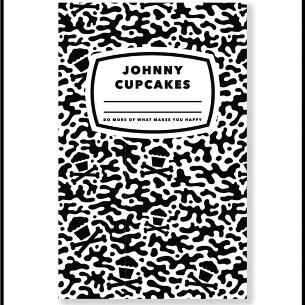 NWT Johnny Cupcakes Journal Notebook